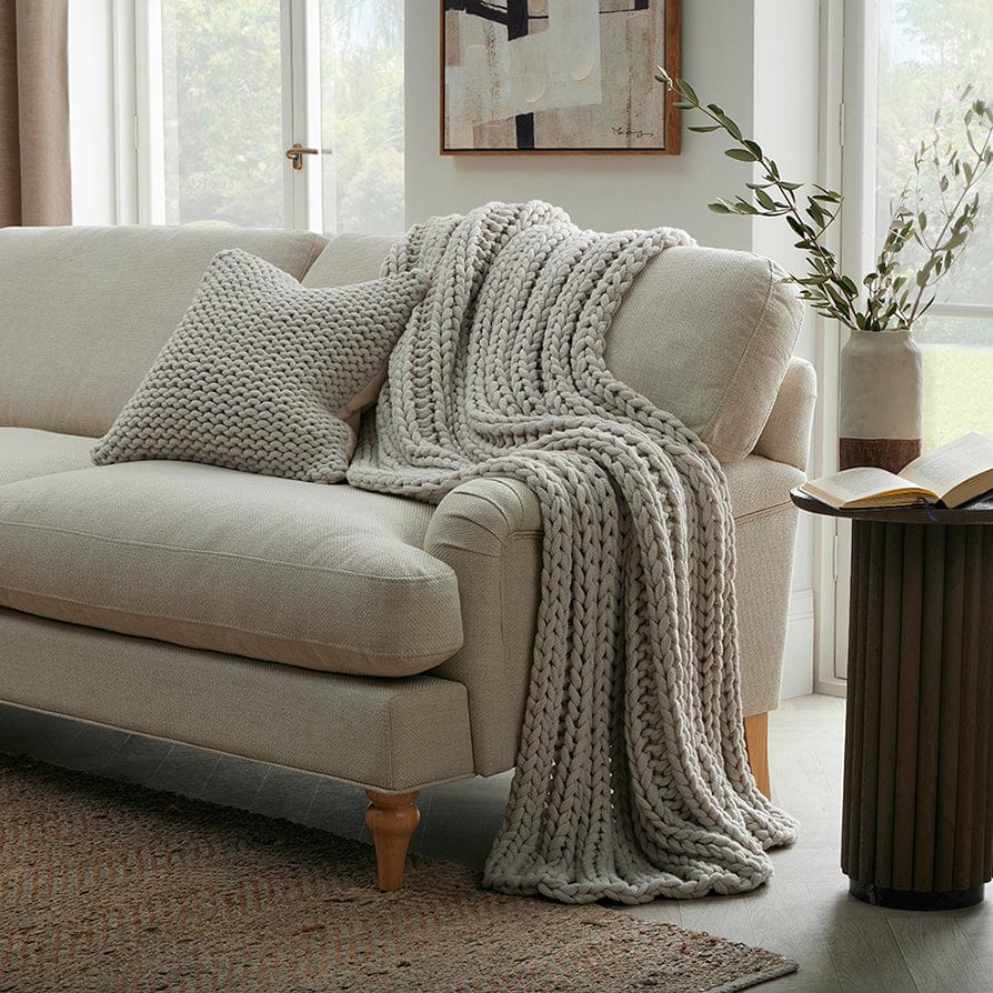 Montreal Sofa Throw - Natural