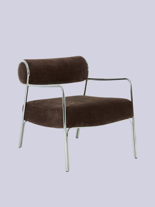 Hoxton Armchair, Chocolate Chenille