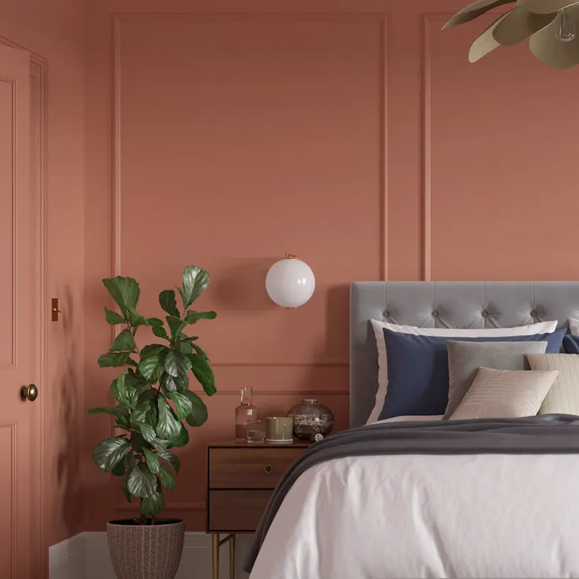 Dulux Red Sand paint