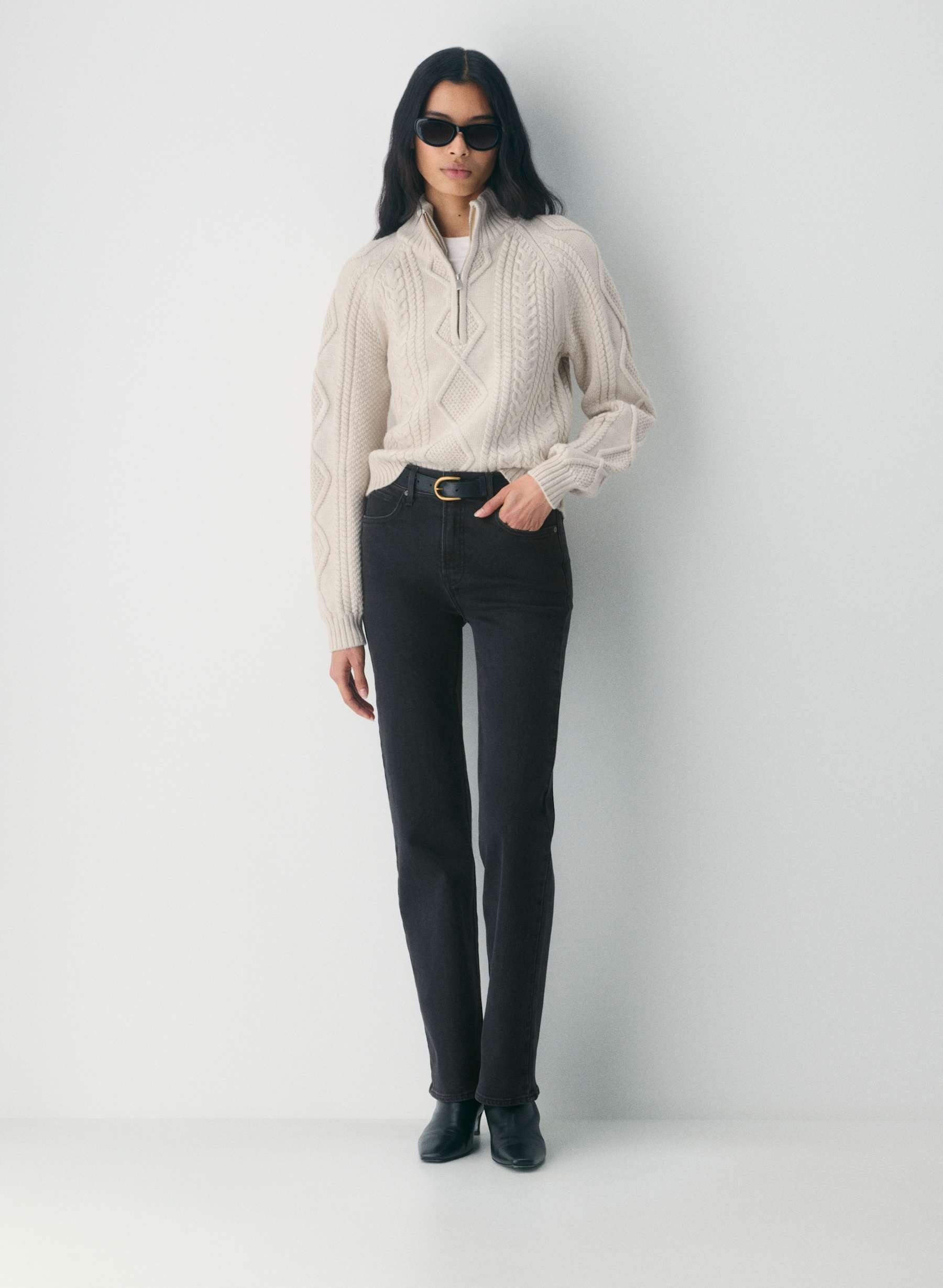 aritzia, 1/4 Zip Sweater