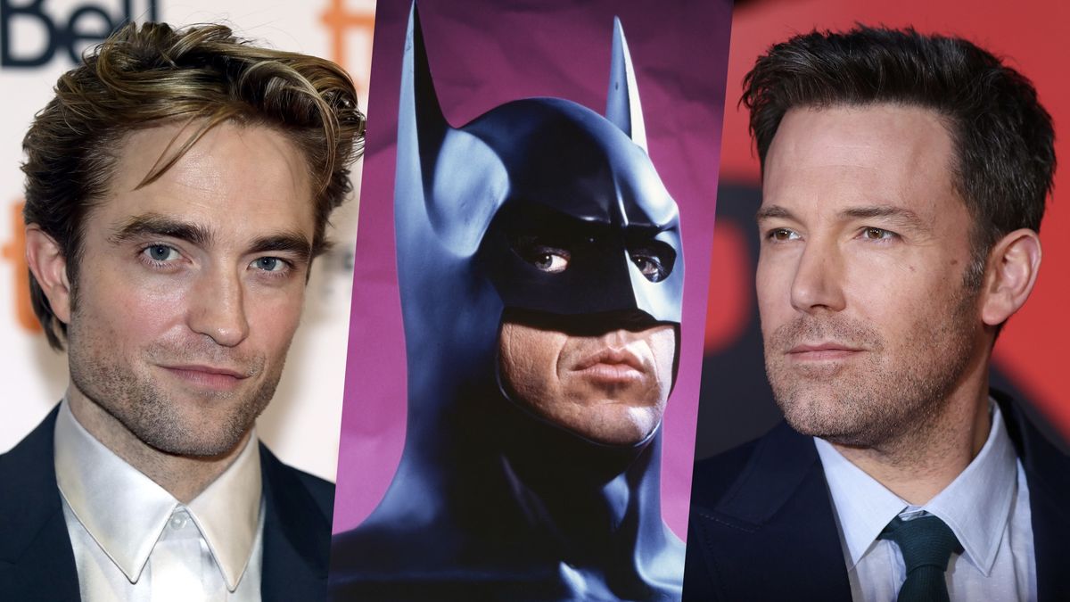 batman pattinson, keaton and affleck