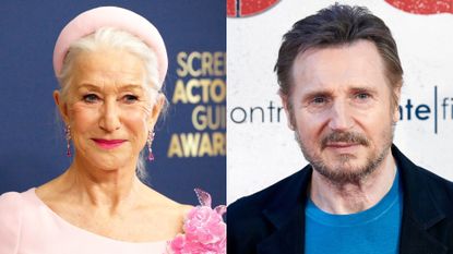 Helen Mirren and Liam Neeson's bond revealed, seen here side-by-side at different events
