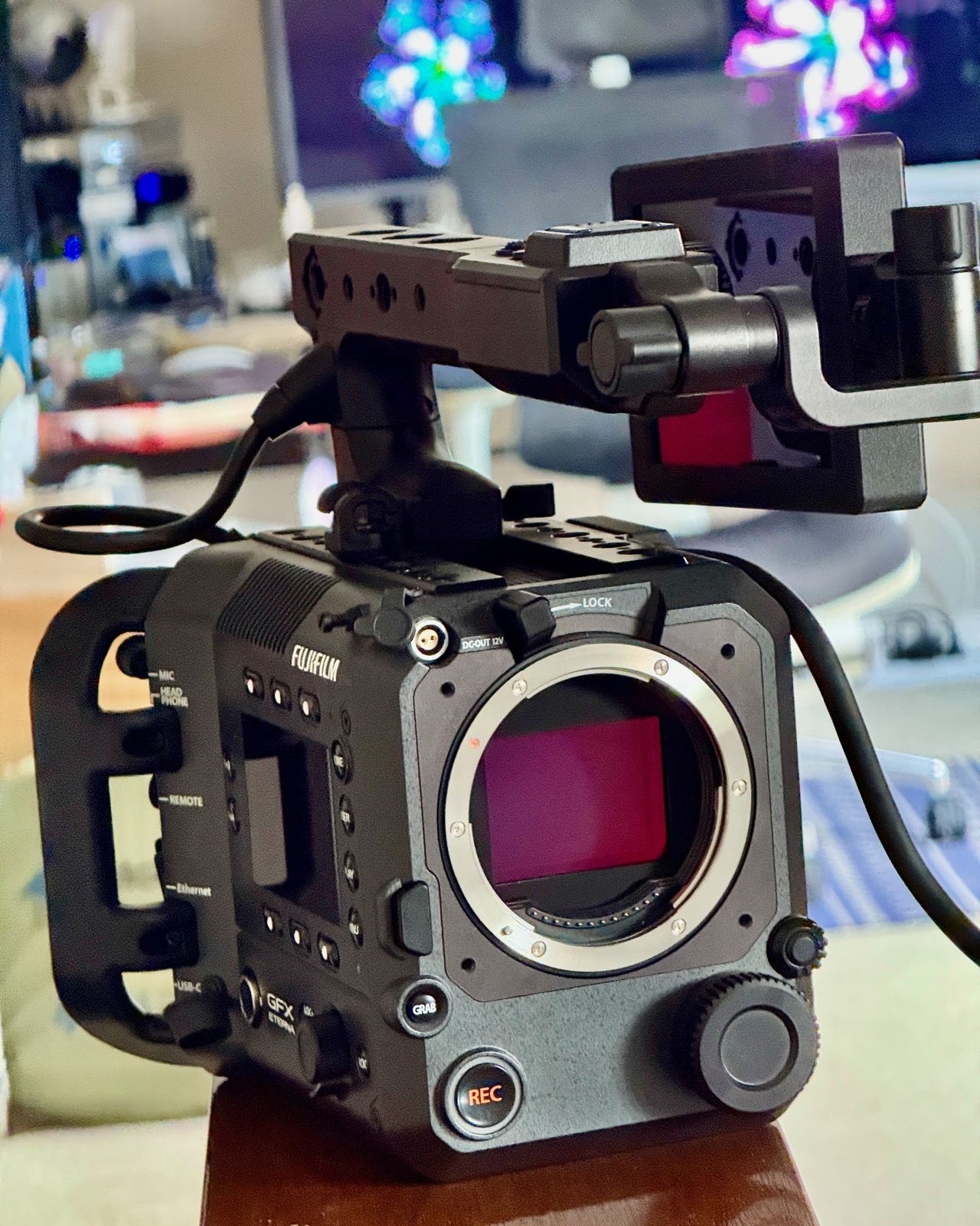 Hands on with the Fujifilm GFX Eterna 55 video camera