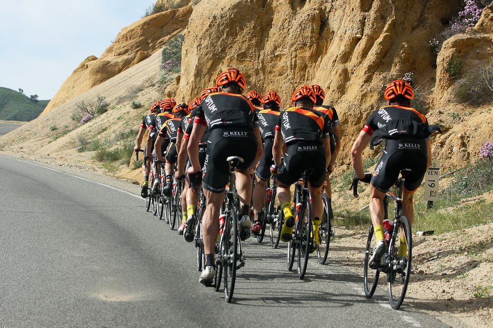 Th e team trains outside Oxnard.