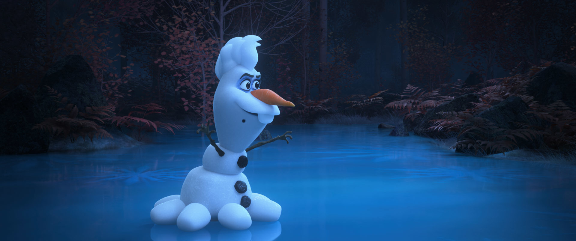 A scene from Olaf Presents on Disney Plus