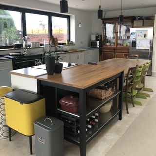 kitchen extension build