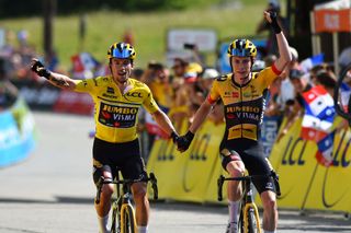  Primoz Roglic and Jonas Vingegaard take 1-2 at the 2022 Criterium du Dauphine