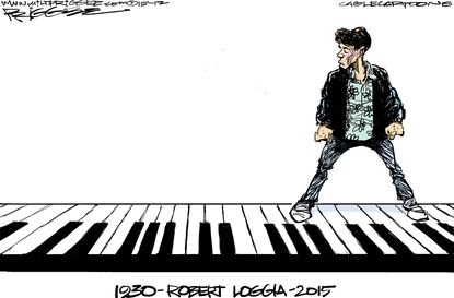 Editorial cartoon Entertainment Robert Loggia RIP