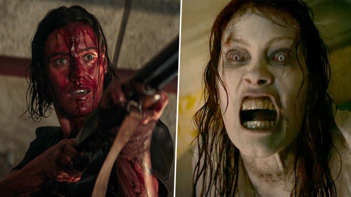 The Stars of 'Evil Dead Rise' Talk Blood-Filled Elevators and More
