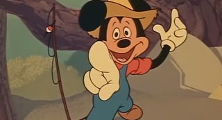 An image from an old Disney Mickey Mouse short