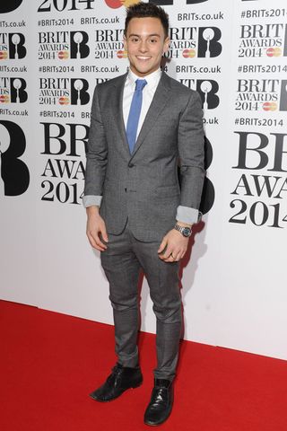 Tom Daley at the Brit Awards 2014