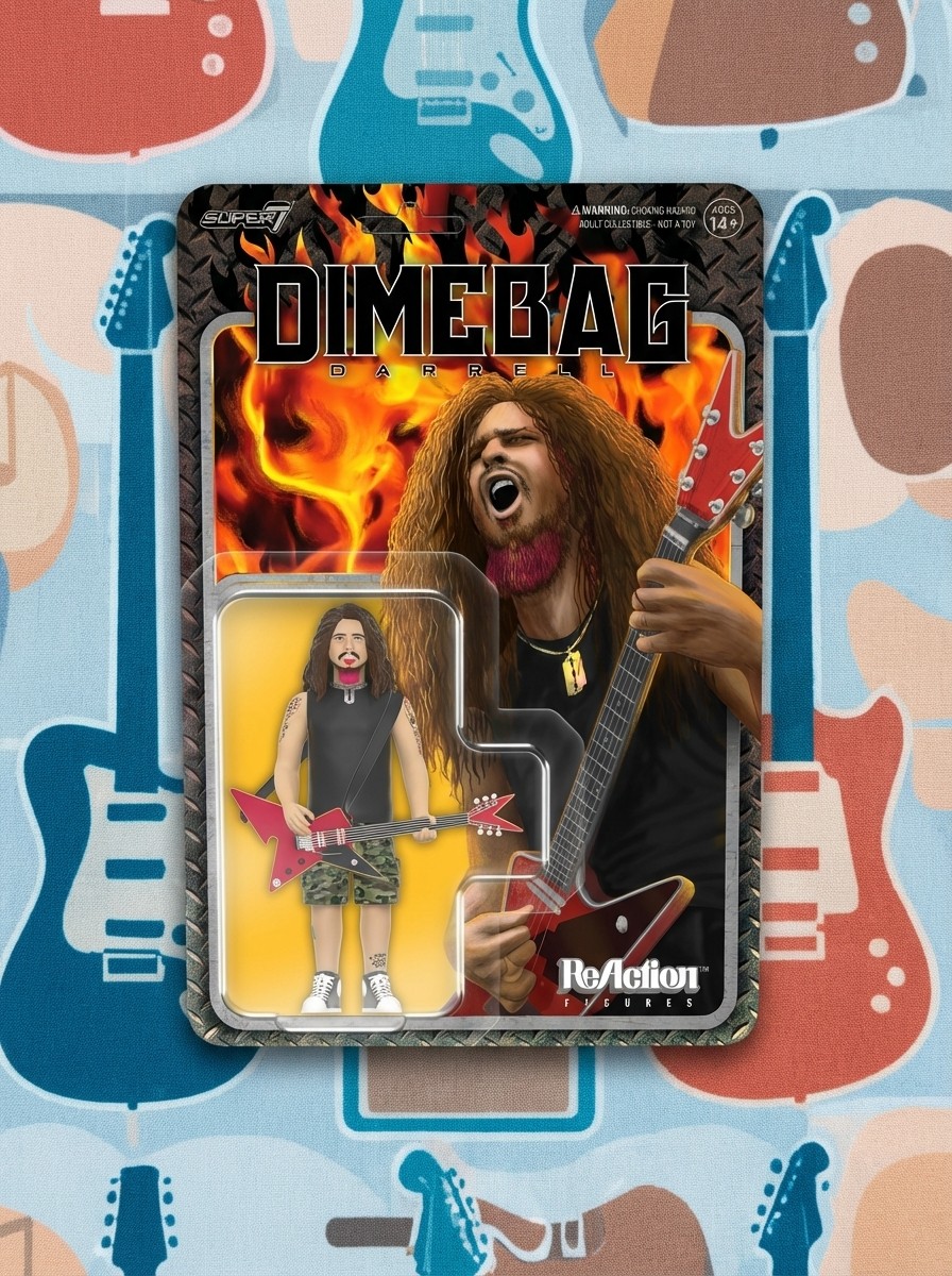 Super7 Dimebag Darrell Reaction Figures Wave 01