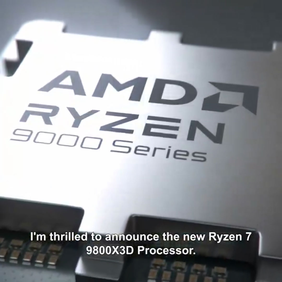 Ryzen 7 9800X3D announcement