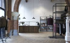 The shop counter at We Are Labels Raadhuisstraat — Amsterdam
