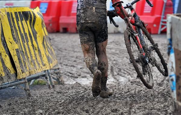 There was no shortage of mud for the World Cup race in Igorre, Spain.