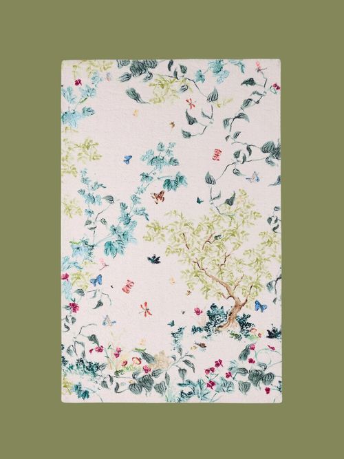 Lya Tufted Butterfly Garden Rug