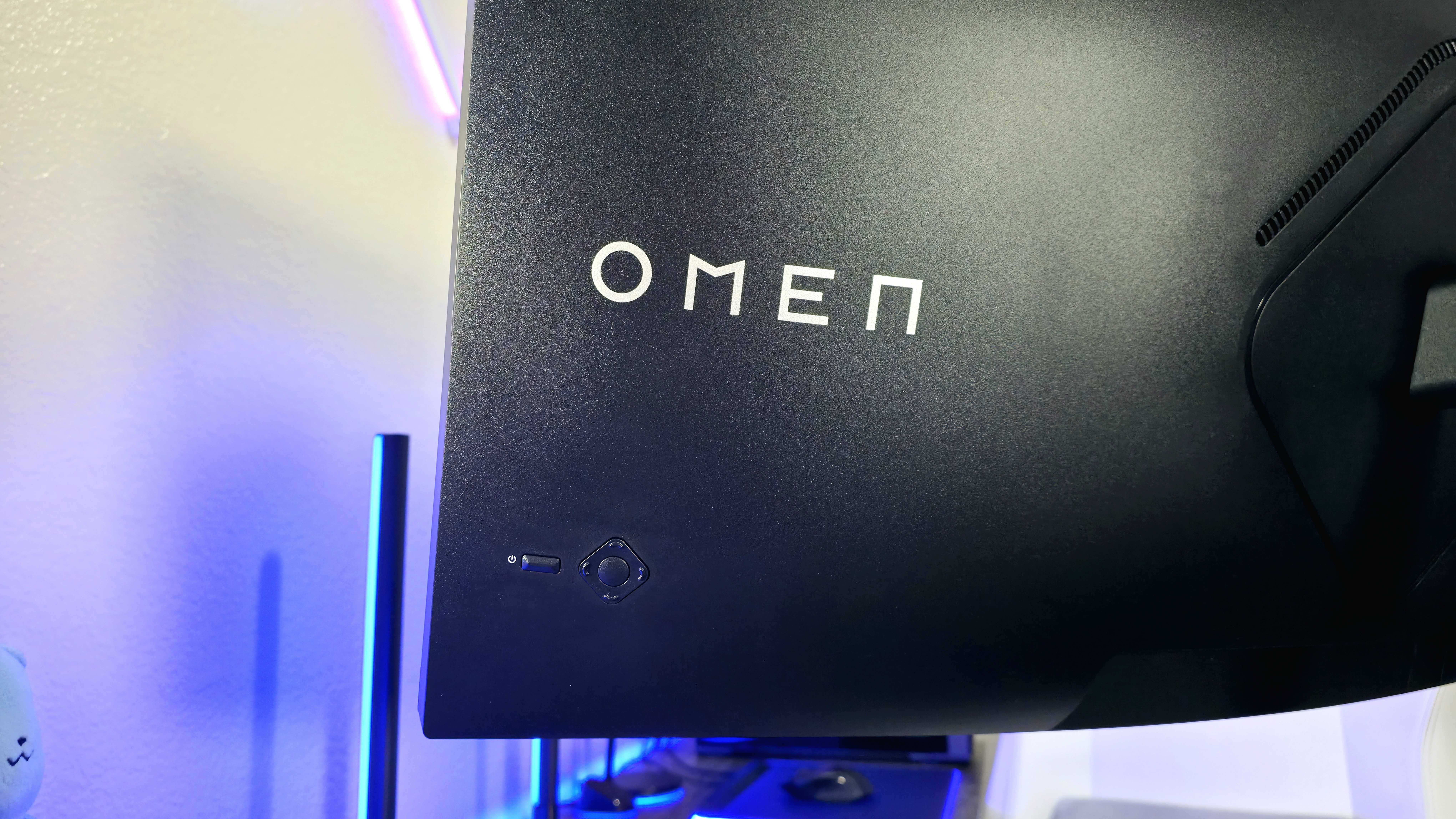 Image of the HP OMEN 34c (G2) ultrawide gaming monitor.