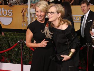 Emma Thompson and Meryl Streep L