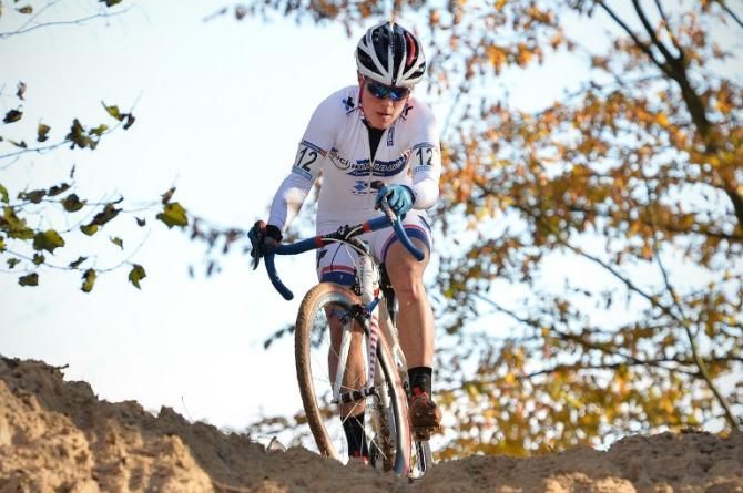 Katie Compton on her way to victory