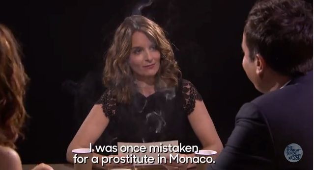 Tina Fey on &amp;quot;The Tonight Show.&amp;quot;