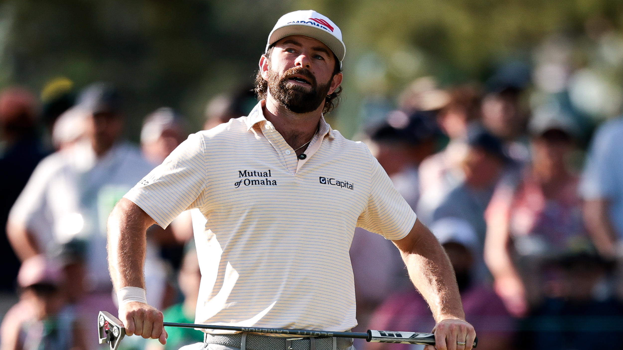 Cameron Young at The Masters