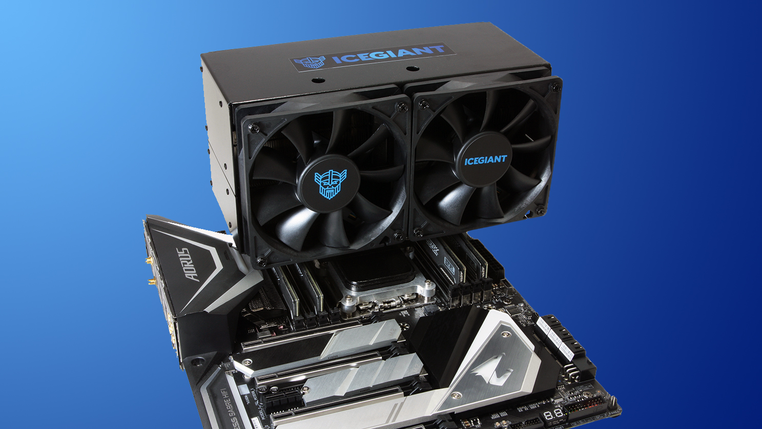 Plateau ved siden af udvande IceGiant Prototype Thermosiphon Cooler Review: Frosty New Tech | Tom's  Hardware