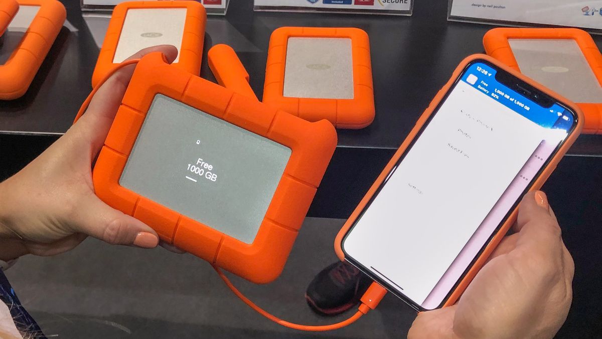 LaCie Rugged BOSS reinvents the way you back up your pictures