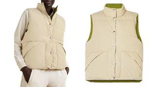 TORY SPORT REVERSIBLE QUILTED VEST