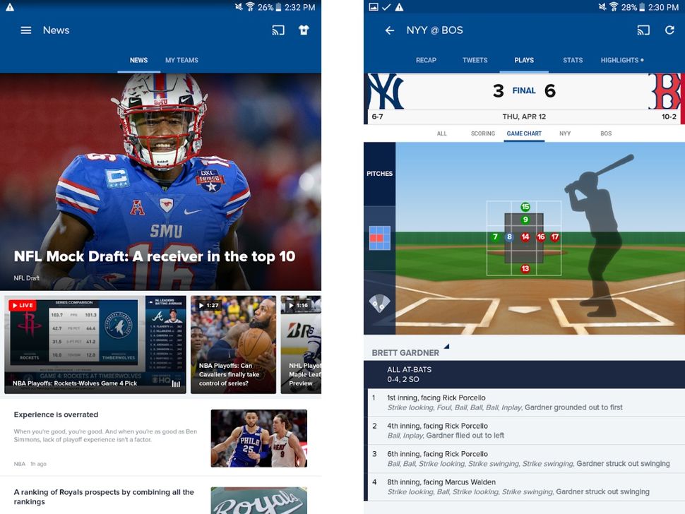 Best Sports Apps 2020 Free News and Scores for iPhone, Android Tom