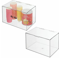 Clear Stackable Kitchen Pantry Storage Bin: View at mDesign Home