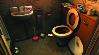 Trevor’s toilet in GTA 5 is beyond cleaning.