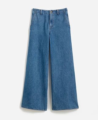 Madewell Wide Sweep Denim Trousers