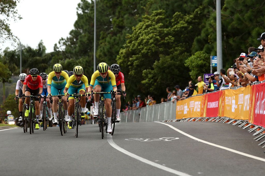 The Australians controlled the race from start to finish