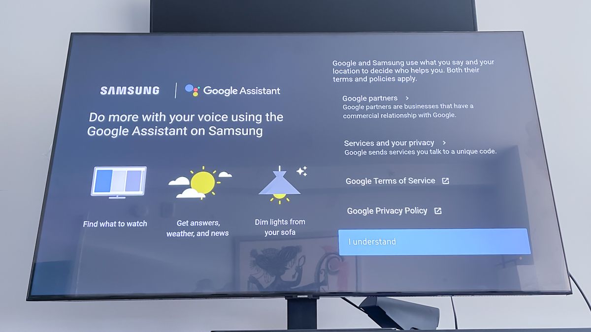 How to connect your Samsung TV to Google Assistant Tom's Guide