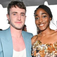 Paul Mescal and Ayo Edebiri at the 2023 Film Independent Spirit Awards held on March 4, 2023 in Santa Monica, California.