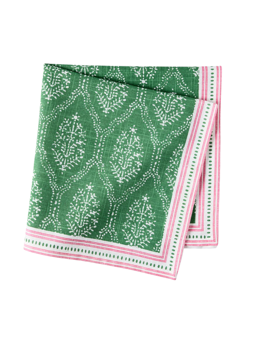 Green Jaali Printed Napkin