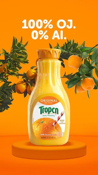 Tropicana Tropcn advertising campaign