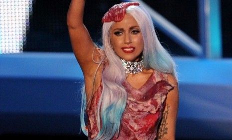 Camille Paglia calls Lady Gaga&amp;#039;s sex appeal &amp;quot;creepy and coercive.&amp;quot; Gaga appeared in a meat dress at the 2010 Video Music Awards. 