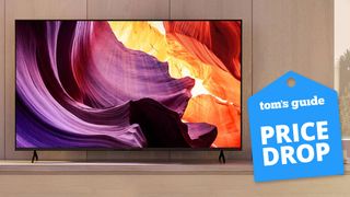 Sony Bravia X80K TV with a Tom's Guide deal tag