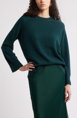 Nordstrom, Relaxed Cashmere Crewneck Sweater