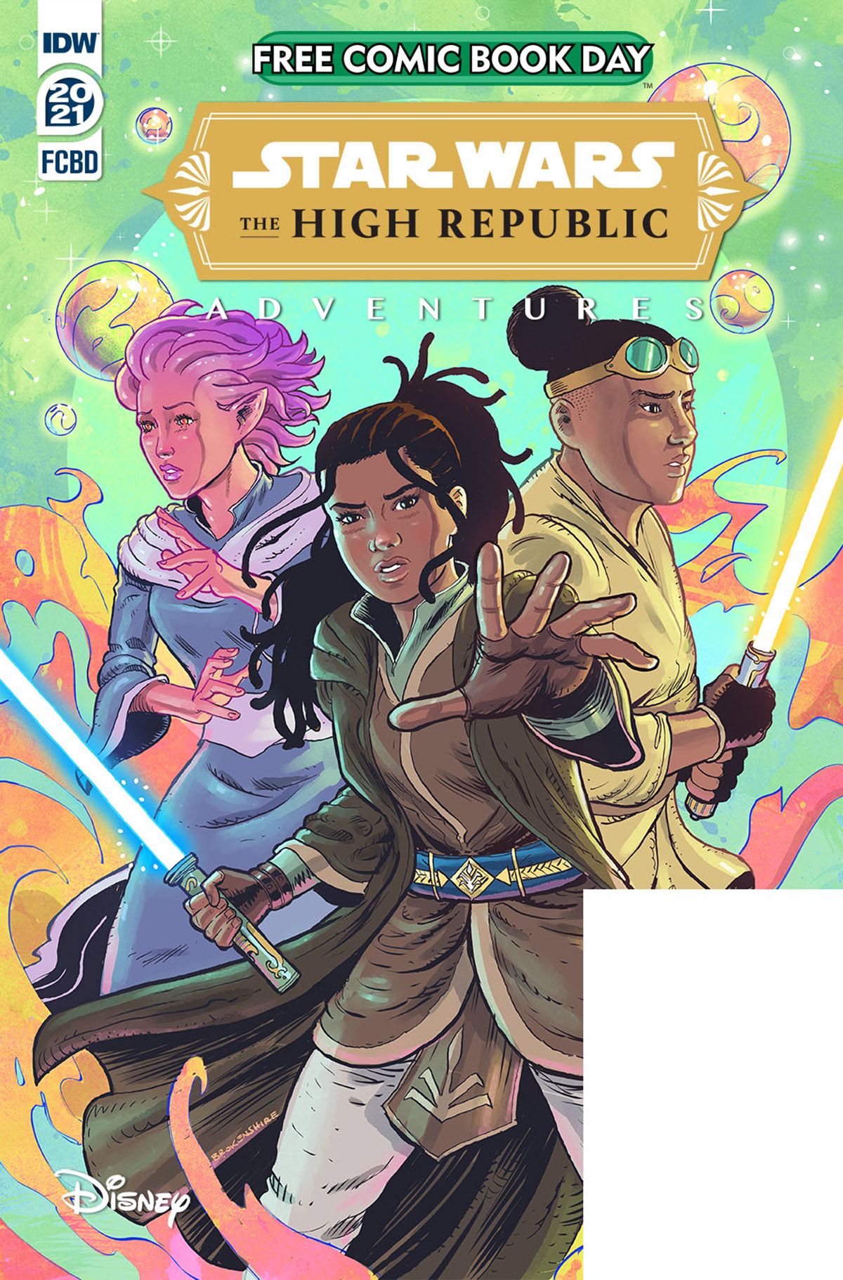 Free Comic Book Day 2021 gold covers