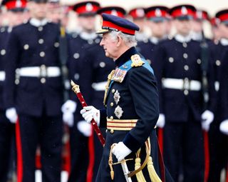 King Charles got sentimental about his sons at a military parade