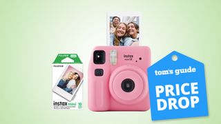 Fujifilm instax Mini SE Instant Camera with Bonus 10 pack Mini Film, Pink