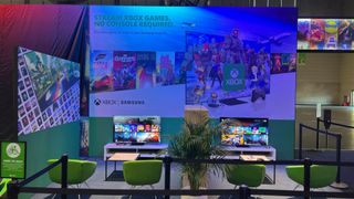 Xbox Cloud Gaming booth