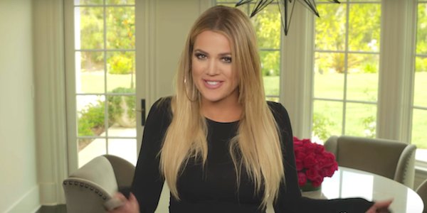 Khloe during a confessional in Keeping Up with the Kardashian