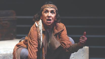 Kathryn Hunter as the tiger