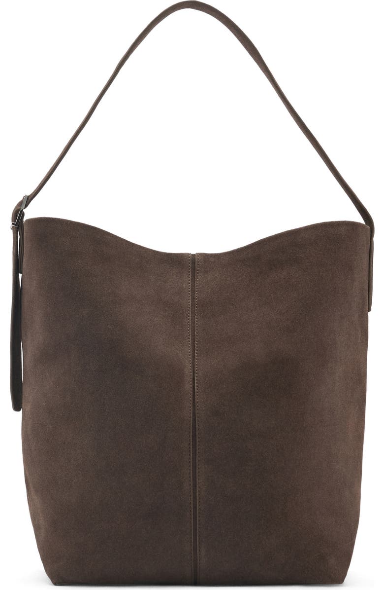 Suede Shopper Bag
