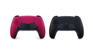 Sony Dualsense Controller Cosmic Red and Midnight Black