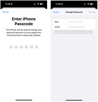 how to change your apple id password on iphone