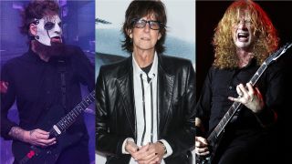 Slipknot's Jim Root, Ric Ocasek and Megadeth's Dave Mustaine